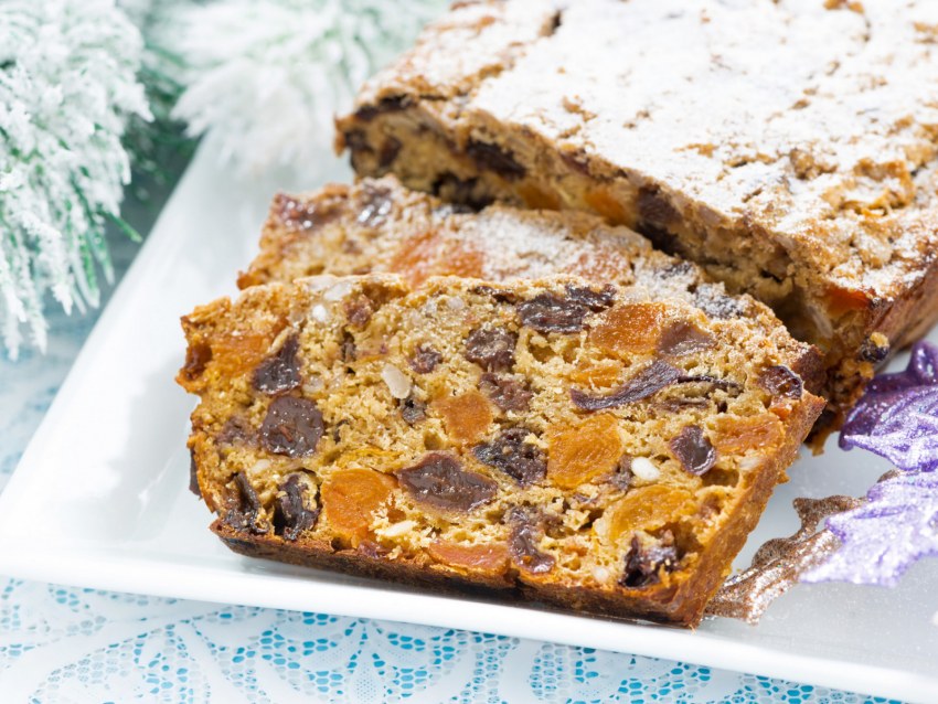 Печенье мазурка с грецкими орехами и изюмом