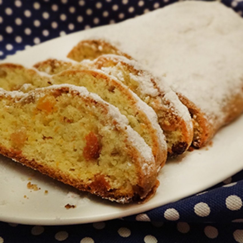 Польское печенье мазурка с орехами и изюмом