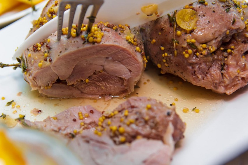 Индейка нарезанная кусочками