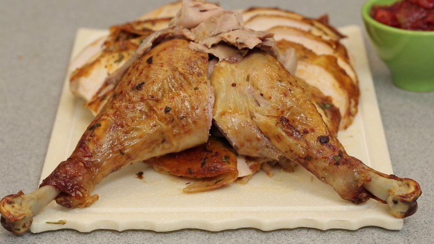 Куриные бедра в духовке с хрустящей корочкой