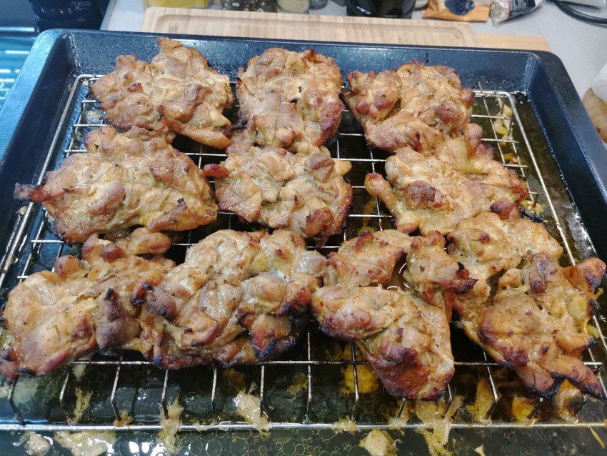 Бёдрышки в духовке