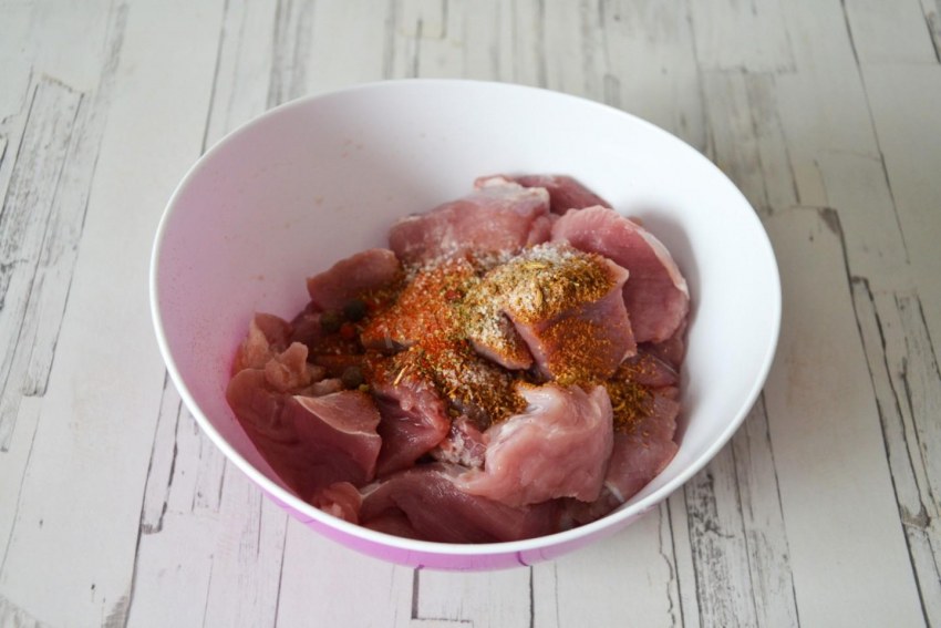Куски индейки
