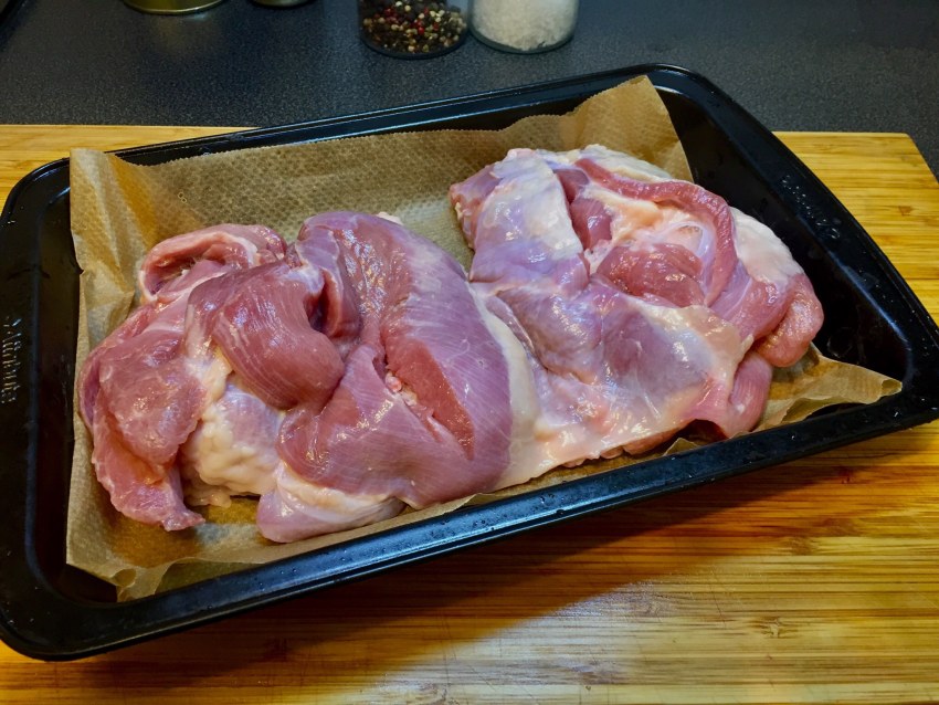 Индейка с медом и горчицей в духовке