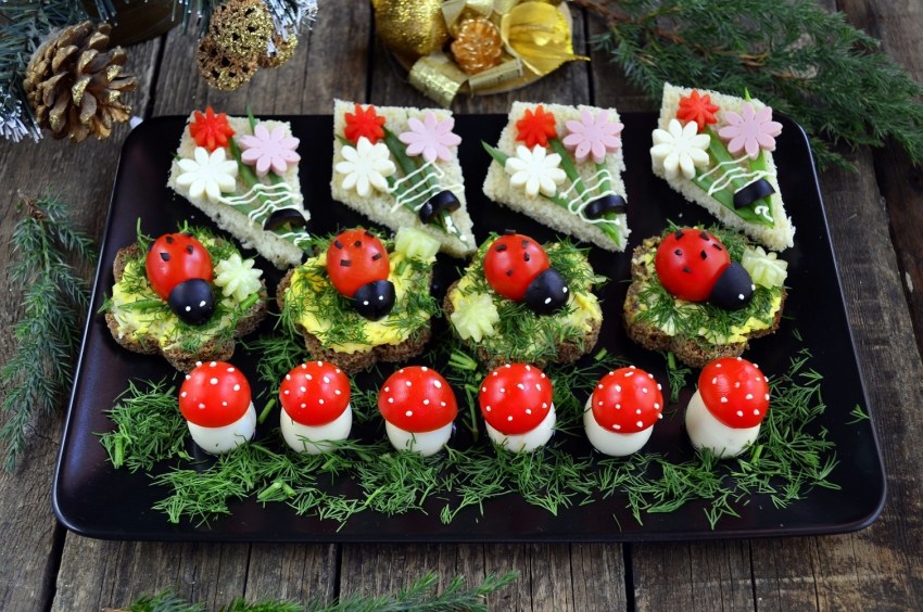Красивые закуски