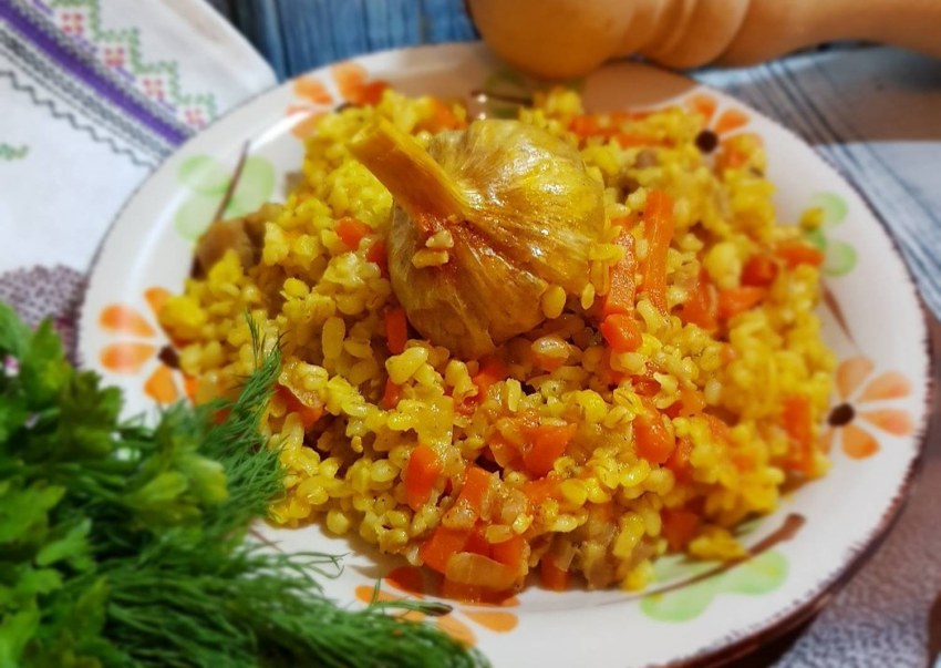 Плов из булгура с тыквой 250 г