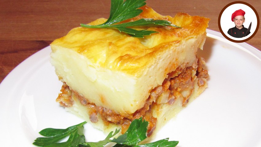 Запеканка картофельная с трепангами