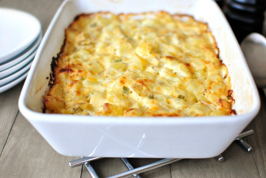 Запеканка из фарша и картофеля