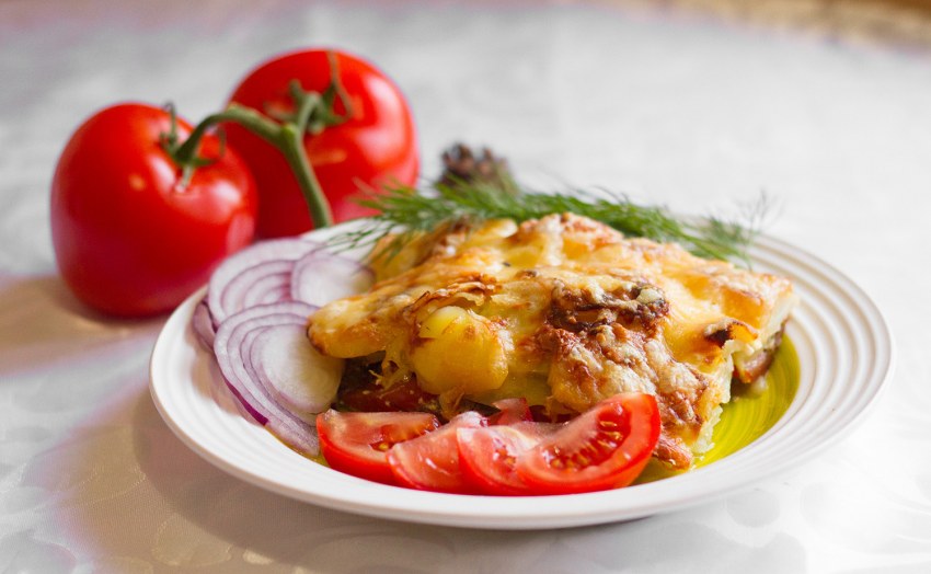 Мядзведзь белорусская картофельная запеканка