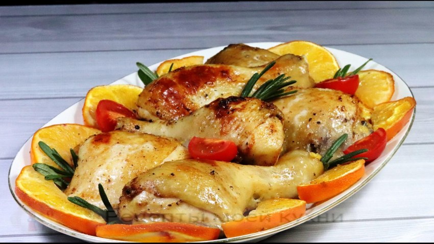 Фаршированная курица в духовке целиком с рисом