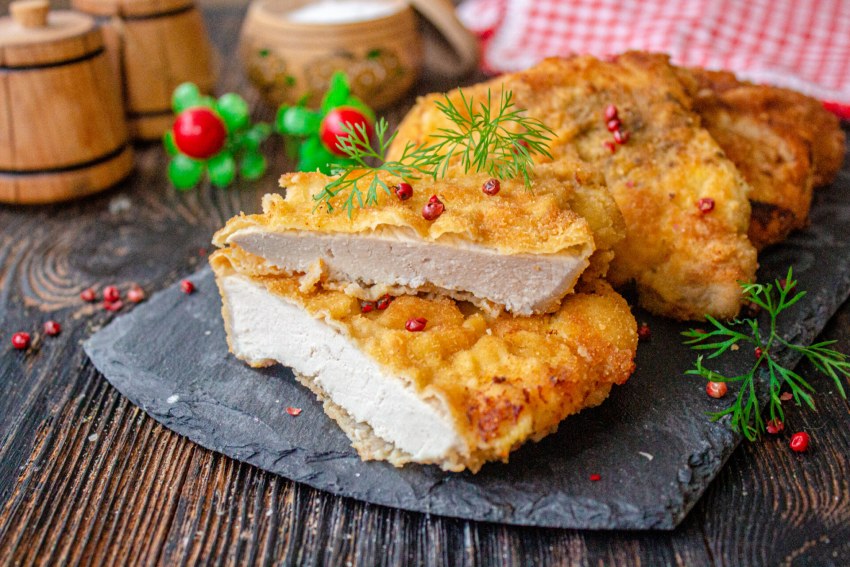Венский шницель из индейки