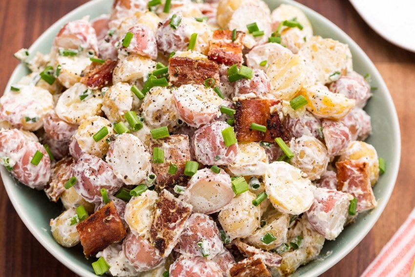 Баварский картофельный салат