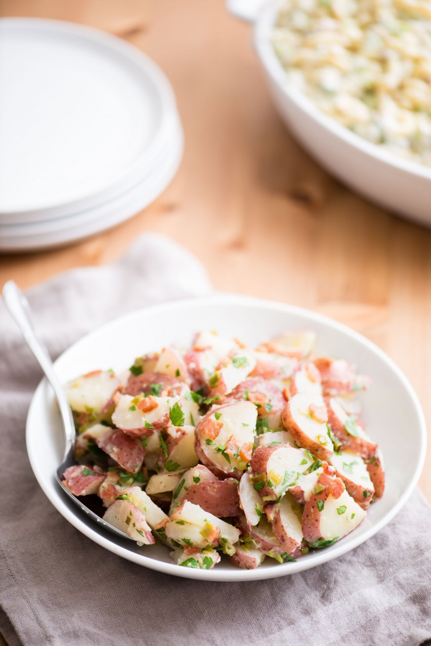 Салат с картошкой