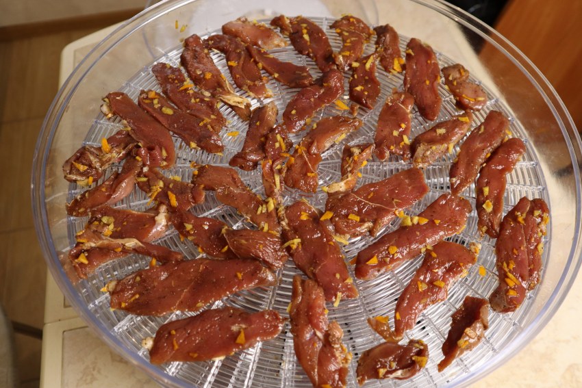 Сушеное мясо джерки