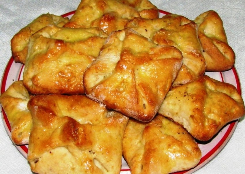 Конвертики с творогом