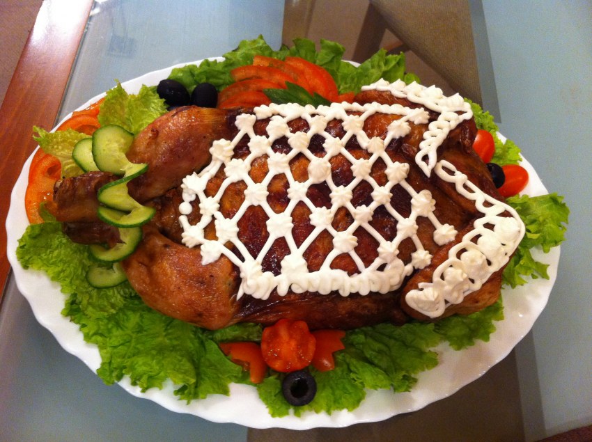 Запеченная курица в стиле Кентукки