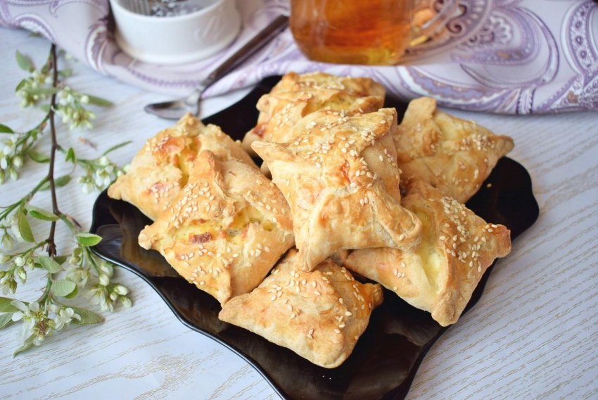 Конвертики из лаваша