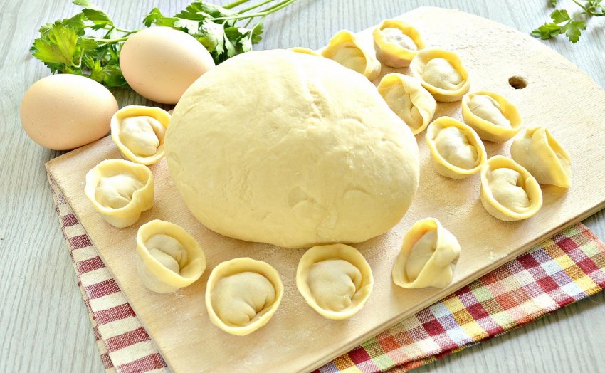 Пельменное тесто