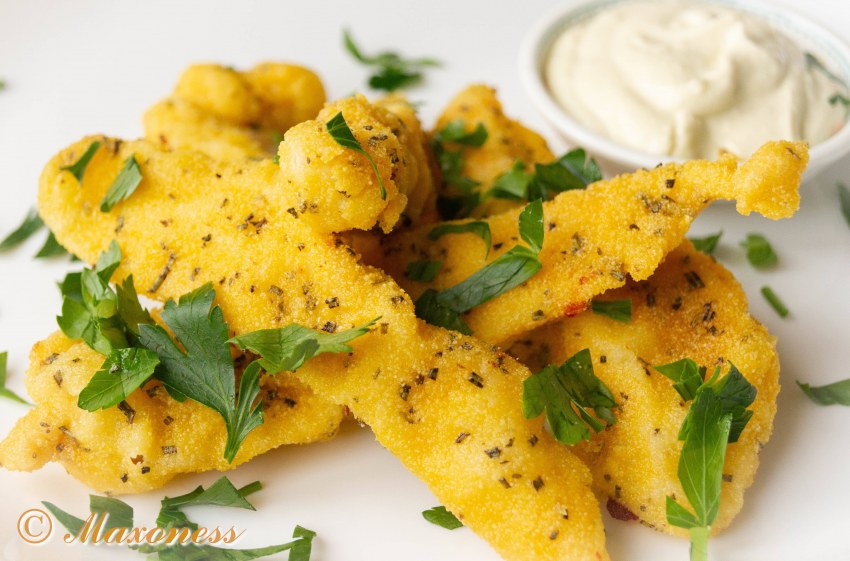 Курица с чесноком