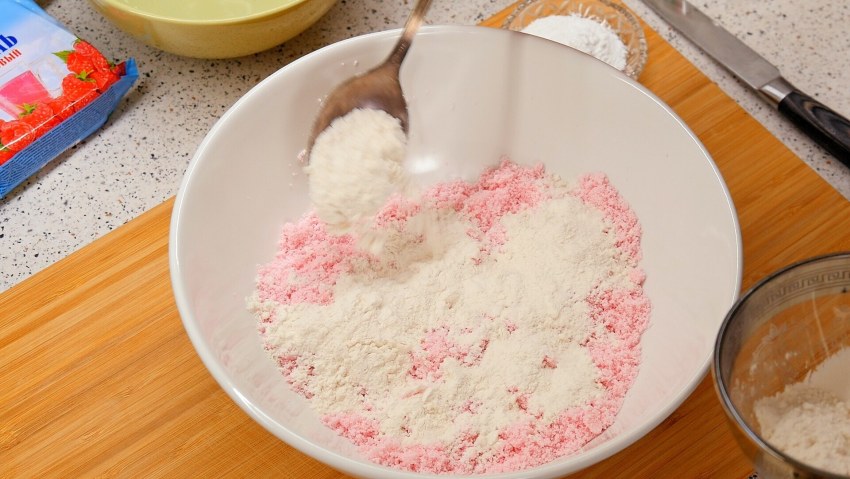 Постный пирог из сухого киселя
