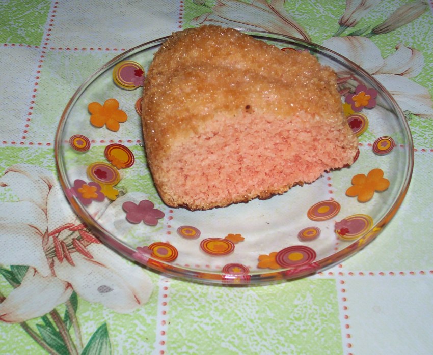Бисквит из киселя