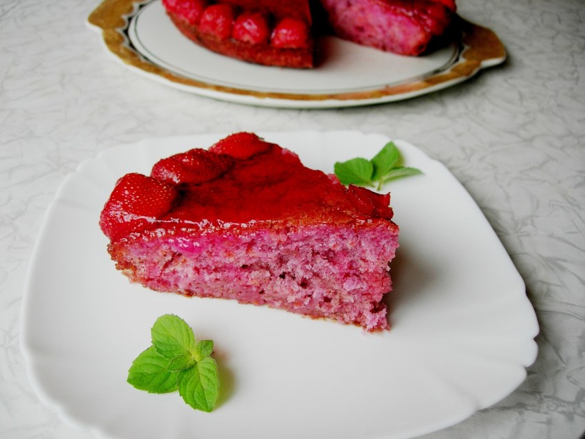 Постный пирог из сухого киселя