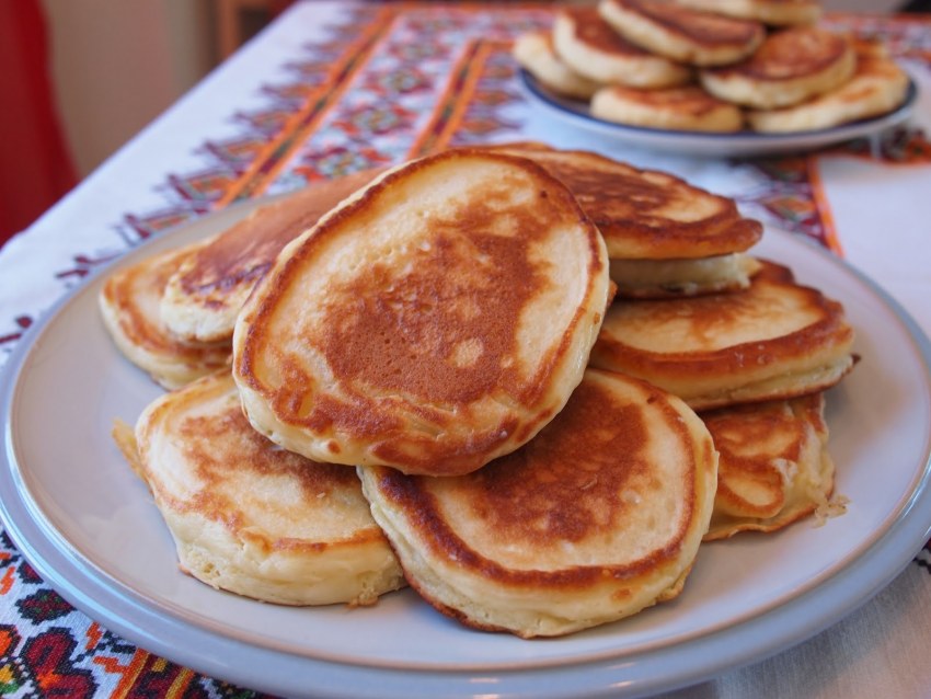 Манные оладьи