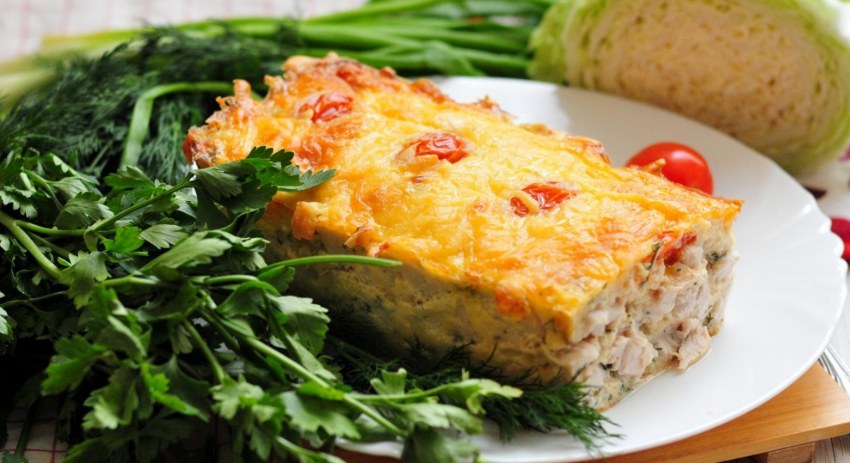 Куриная запеканка