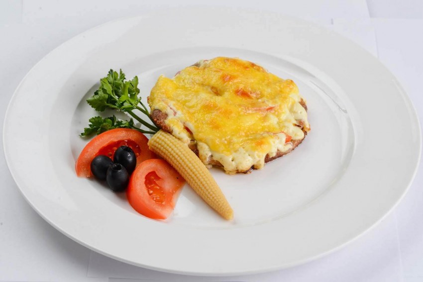 Куриный рулет со сладким перцем