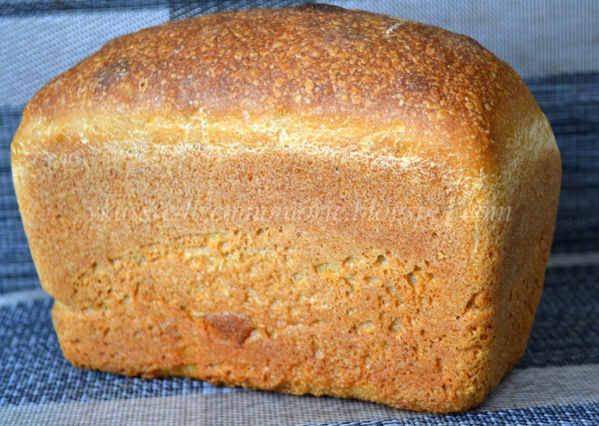 Хлеб пшеничный на закваске формовой