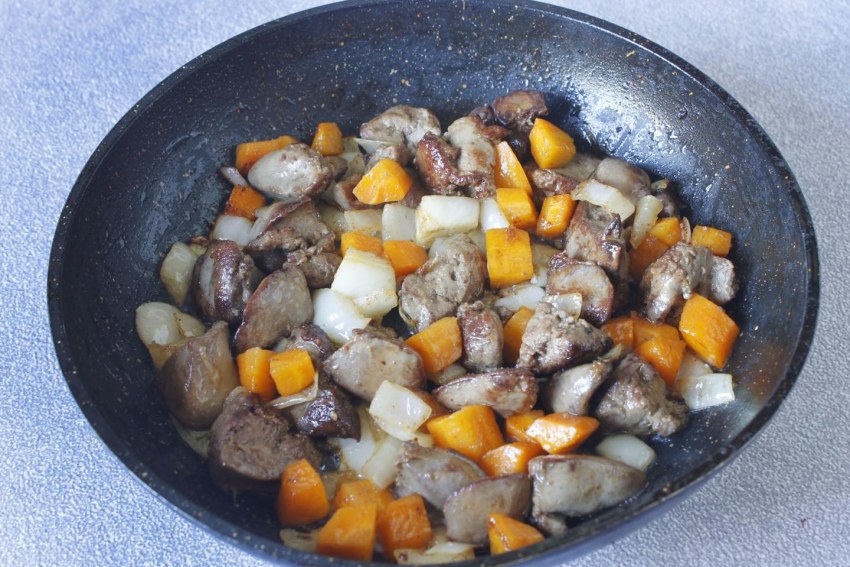 Гречка со шкварками