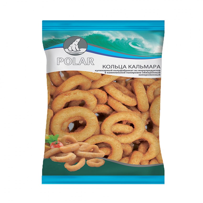 Кальмара кольца на доске