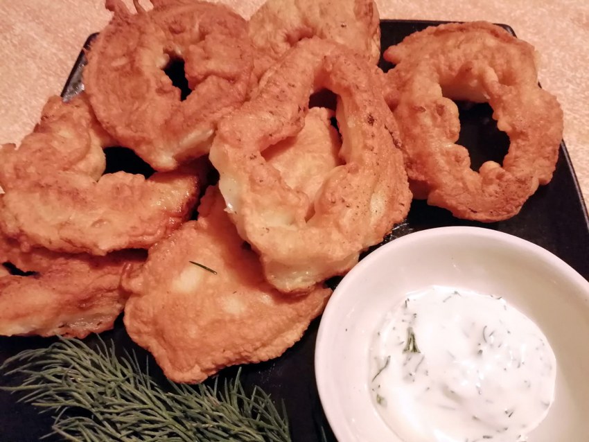 Кляр для кальмаровых колец