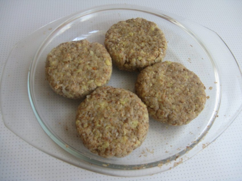 Постные котлеты из гречки и картофеля