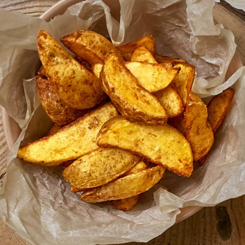 Картошка по деревенски коробка