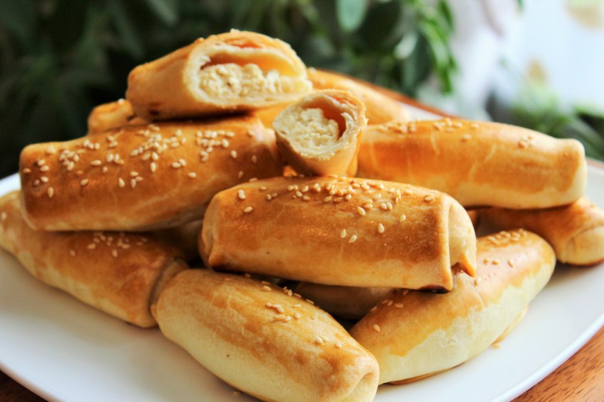 Трубочки с творогом