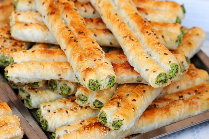 Слоеные трубочки закусочные