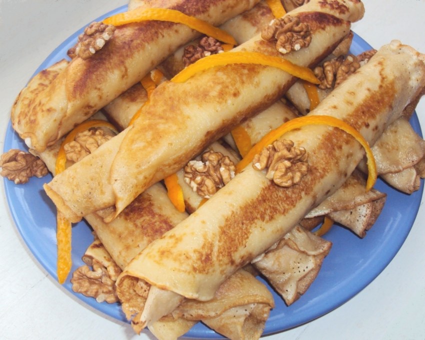 Пирожки-трубочки с мясом