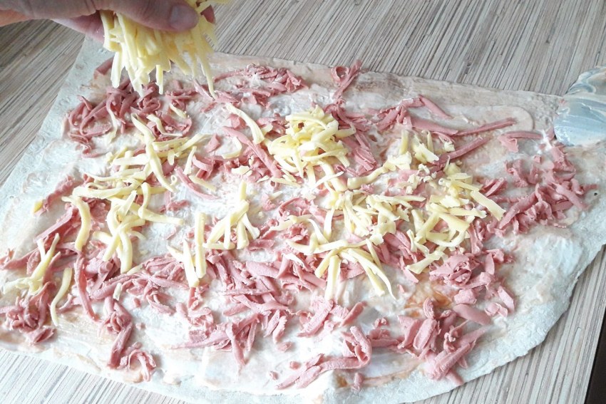 Курица в лаваше