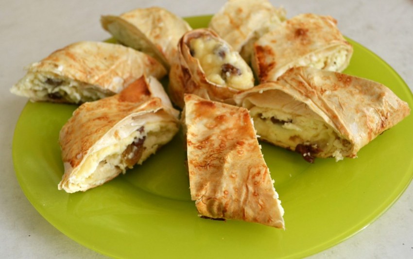 Лаваш с сыром