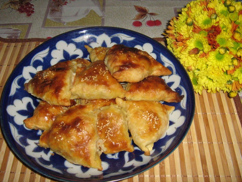 Выпечка самса