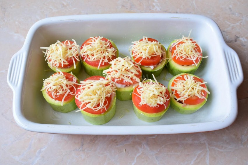 Кабачки с фаршем