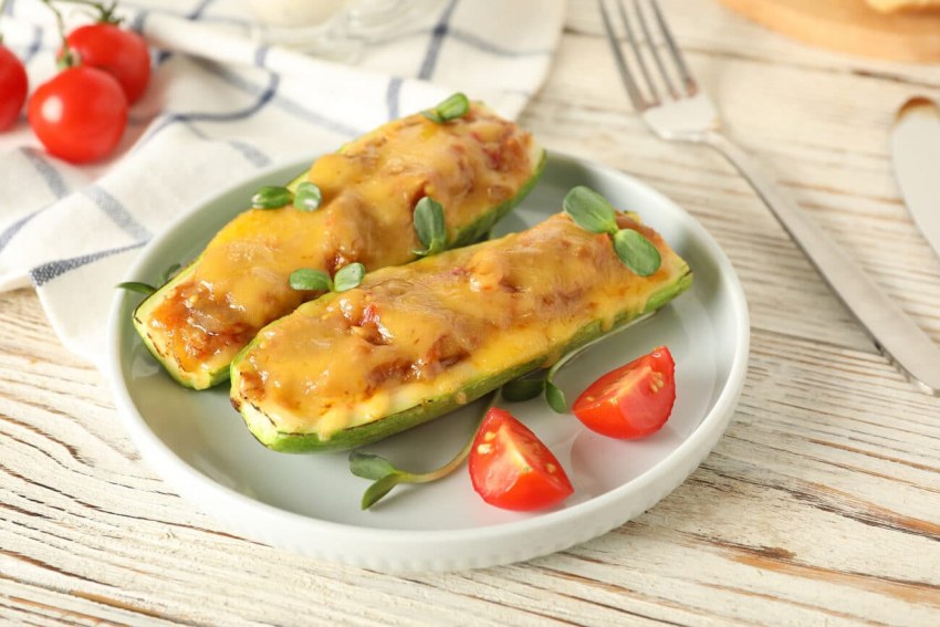 Кабачки с фаршем