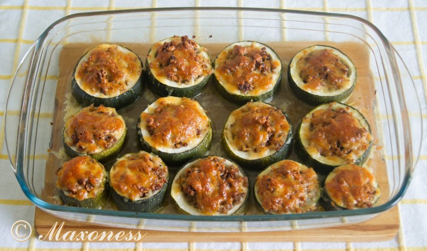 Кабачки с фаршем