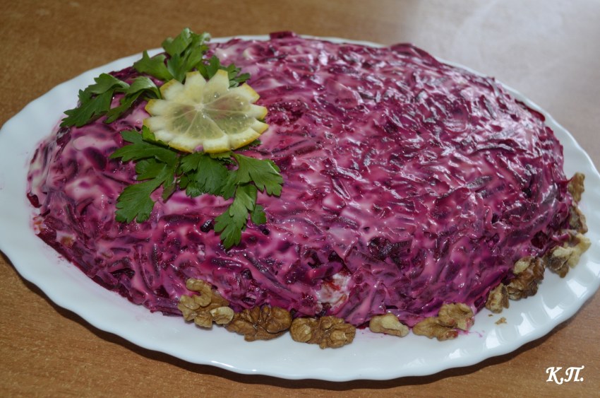 Сельдь под шубой классический