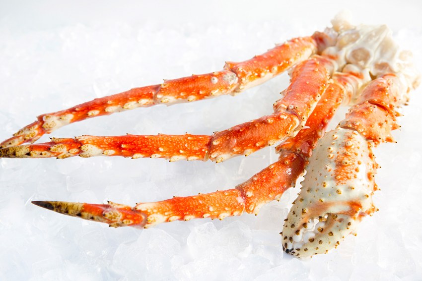 Камчатский краб морепродукты