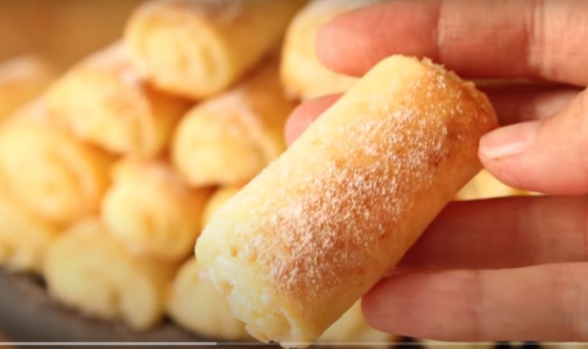 Трубочки с кремом