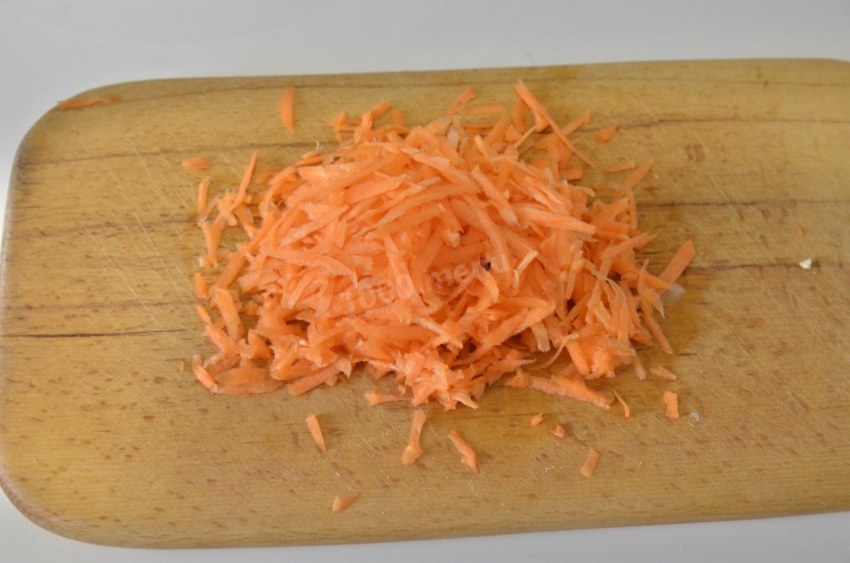 Салат из морковки на терке