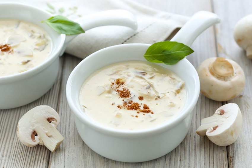 Жюльен с шампиньонами