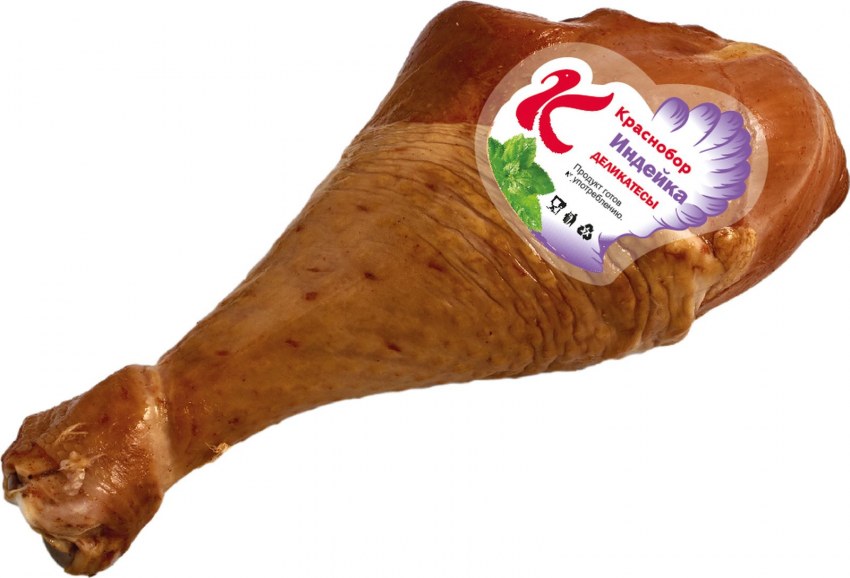 Голень индейки с картошкой