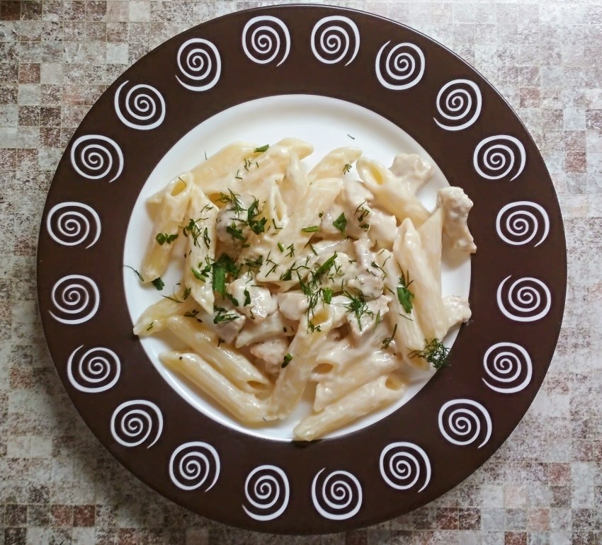 Chicken whim with Pesto Sauce